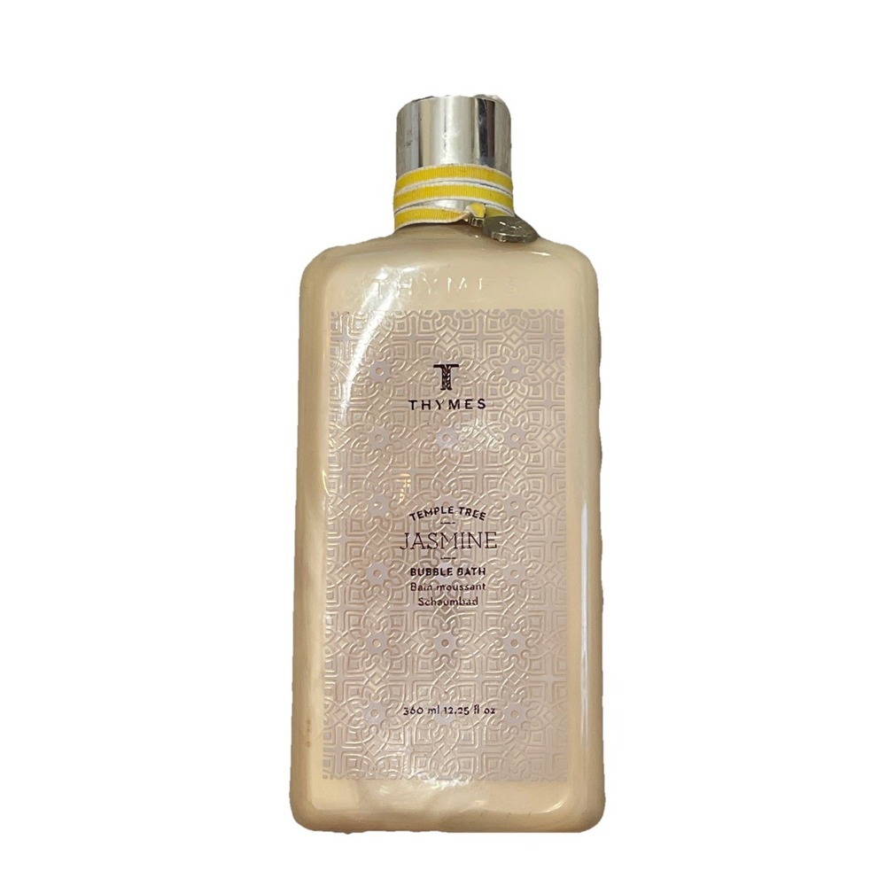 New Thymes Temple Tree JASMINE Bubble Bath‎ 12.25 fl oz
